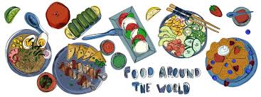Any attempt to compose a list of the world's best street foods is bound to start a fight. Food Around The World By Von Leonie They Draw Cook
