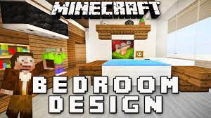 Minecraft Tutorial How To Make A Bedroom Design Modern House Build Ep 12 Bedroom Design Modern Bedroom Design Minecraft Bedroom Design