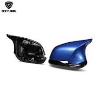 White/Black/Blue M3 M4 Look Car Mirror Cover for BMW F30 F32 F33 F20 F22  F23 F36 X1 Rear View Mirror Cover F87 M2 Housing Shell