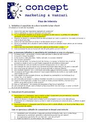 (poate fi o situatie neprevazuta aparuta chiar inainte de termenul limita, o situatie. Fisa De Interviu Intrebari De Interviu