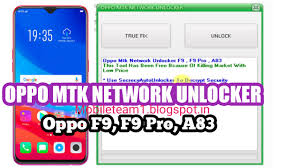 This tool allow users to easily remove network lock from . Oppo Mtk Network Unlocker Tool F9 F9 Pro A83 Country Unlock Free Download Free Download