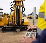 Trimble Machine Control Works on Vermeer Remote Pile Drivers