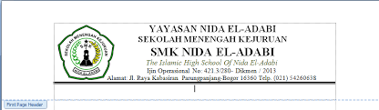 Foto copy sip/srip contoh surat kuasa penarikan cek. Cara Membuat Berbagai Kop Surat Resmi Di Microsoft Word Modul Komputer