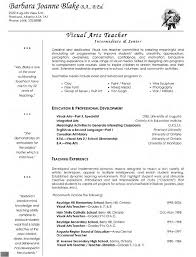 Your teaching resume objective is key to getting your resume noticed. Visual Arts Teacher Resume Visual Arts Teacher Resume Sample