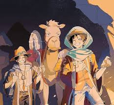 pin on daddy ace and luffy one piece fanart one piece ace