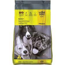 Racao Three Dogs Original Frango Carne E Arroz Para Caes Adultos Racas Medias E Grandes Petlove