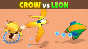 These are the brawlers of brawl stars! Crow Vs Leon 21 Tests Best Legendary In Brawl Stars Youtube