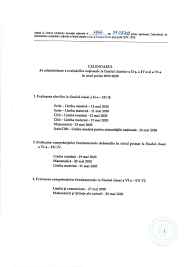 Între 10 şi 13 iulie candidaţii vor depune dosarele de înscriere la şcolile la care au fost repartizati. Evaluare Nationala Ii Iv Si Vi Scoala Sfintii Imparati Galati