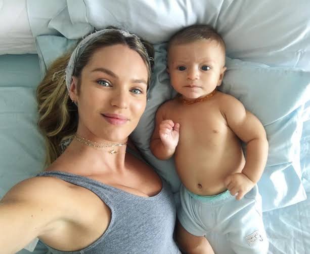 Candice Swanepoel on Her Natural Delivery of Son Anacan