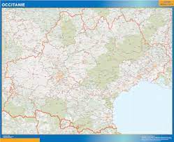 Auzat est une commune française de montagne située dans le département de l'ariège en région occitanie.avec 163 km², c'est la seconde commune la plus vaste de la région occitanie, peu après narbonne (173 km²) et la 49 e en france par la superficie. Region Von Occitanie Karte Karten Fur Osterreich Und Deutschland