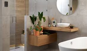 wellnessbadkamer in scandinavische stijl baden