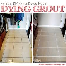 It seems odd that grout, which is essentially the paste that fills the spaces between your tile, can be a significant design element in. Change Grout Color With Polyblend Grout Renew I Should Be Mopping The Floor