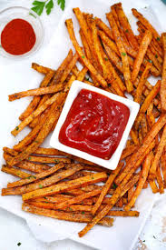 Oven Roasted Sweet Potato Fries Sweet And Savory Meals Recipe In 2020 Oven Roasted Sweet Potato Fries Oven Roasted Sweet Potatoes Roasted Sweet Potatoes