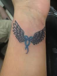 Angel's wings are usually preferred to be inked on the back by men, and women can ink it on her ankle, back or wrist. 20 Wings Tattoos Wing Tattoos On Wrist Wrist Tattoos For Guys Wings Tattoo