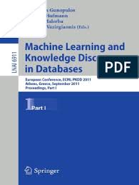 ML & Knowledge Discovery in Databases I
