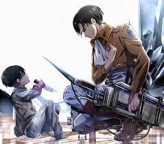 After all, bosa is copying the pose eren uses in the military, and that mirror image was turned into a. Levi Ackerman Saluting To His Younger Self The Feels Are Real Attack On Titan Fanart Attack On Titan Levi Attack On Titan Anime