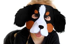 Dog Mask Pattern Felt Dog Mask Sewing Pattern Etsy Dog Costumes For Kids Dog Mask Felt Animal Masks
