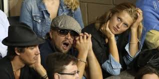 Leonardo dicaprio looked satisfied with his catch friday night. Leonardo Dicaprio And Toni Garrn Dating Gossip News Photos
