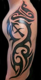 101 cool tattoos for men: Tatuaje Sagitario Tatuirovki Strelca Tatuirovki Plecha Keltskie Tatuirovki