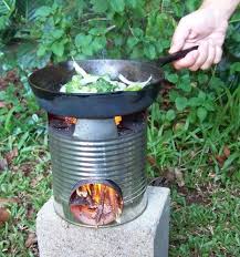 Can i use my cast iron skillet on a glass top stove? Diy Camping Or Picnic Stove Diy Camping Survival Rocket Stoves