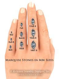 You can view more details on each measurement unit: Center Stone Size Charts And Diagrams