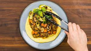 Mushroom Bourguignon Plant Based Recipes Recipe Whole Food Recipes Veggie Recipes Plant Based Whole Foods