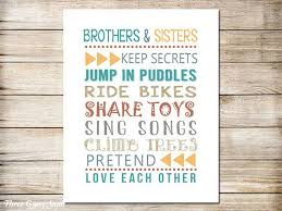 Printable Art Brother And Sister Wall Art Sibling Wall Art Etsy Sibling Wall Art Sisters Wall Art Kid Room Decor