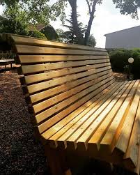 Banc D Exterieur En Bois Signe Boisdexter En 2020 Profiter Du Soleil Banc Bois
