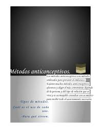 Metodos Anticonceptivos By Yamilet Rios Issuu