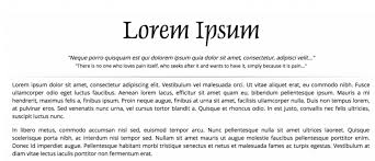 What does lorem ipsum mean? Lorem Ipsum Con