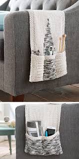 More than 385 couch throw blankets at pleasant prices up to 6 usd fast and free worldwide shipping! Knitting Pattern For Chair Caddy Pocket Organizer Hangs Over The Arm Of Chair Or Couch To Keep Remotes Glas Yarn Projects Knitted Blankets Knitting Patterns