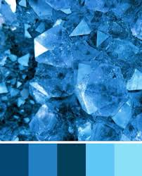 Blue Gemstone Color Palette Crystal Aesthetic Crystal Background Light Blue Aesthetic