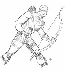 In case you don\'t find what you are looking for, use the top search bar to search again! Hawkeye Coloring Pages For All Ages Educative Printable