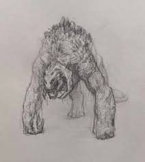 Godzilla King Of All Monsters Methuselah Kaiju Art Godzilla Dragon Art