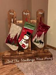 And The Stocking Were Hung Wooden Christmas Crafts Christmas Crafts Christmas Stockings