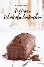 Ein Saftiger Schokoladenkuchen Aus Ruhrteig Mit Einer Leckeren Glasur Aus Schokolade Einfach Un In 2020 Schokoladen Kuchen Schokoladenkuchen Schokoladenkuchen Rezept