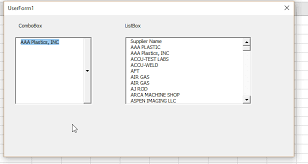 What Is The Difference Between Combobox And Listbox Machine Shop Excel Different