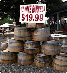 Finding Vintage Wine Barrels The French Inspired Room Wine Barrel Wine Barrel Planter Wine Decor