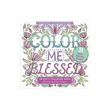 Colors of the jungle adult coloring book comes with colorit's signature features such as: Colour Me Blessed Adult Coloring Book