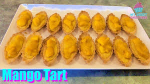 Mango Tart Mysweetambitions Youtube Mango Tart Boat Tart Recipe Tart Recipes