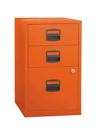 Draw1  1.) part of a piece of. Bisley 14 1316 D Vertical 3 Drawer Under Desk Storage Cabinet Metal Orange Office Depot