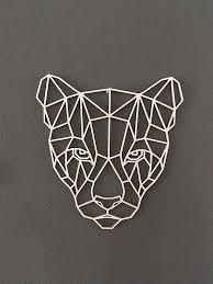 Geometrische Poema Geometrische Tekening Geometrische Kunst Aan De Muur Olifant Kunst Aan De Muur