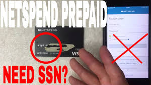 Get paid up to 2 days faster with direct deposit. Do You Need Social Security Number Ssn To Get Netspend Prepaid Visa Card Youtube