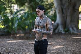 Model, photographer, stylist, makeup or hair stylist, casting director, agent, magazine, pr or ad agency, production › stephen james in the news: Tattooed Model Stephen James Lands Down Under For Windsor Smith Campaign Daily Mail Online
