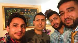 M & Jaismeen Jassi with Zora Lasara vir @ New Jersey Bahut enjoy karia bai  ji huna Naal