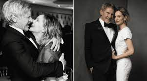 James marsden said thursday that he was the third wheel on calista flockhart's first date with harrison ford. Harrison Ford And Calista Flockhart Says Humor Laughter Kept Them Together For 17 Years Despite Age Gap