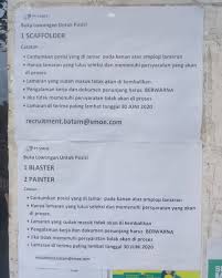 Check spelling or type a new query. Pt Smoe Indonesia Lowongan Kerja Batam City Terbaru Facebook