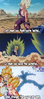 {sprite move fight} goku(super) ssj blue vs goku(af) ssj 5. Gohan Dragon Ball Z Motivational Quotes Quotesgram