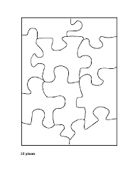 Puoi scaricare il pdf completo:bentornati da colorare bentornati colorato. Blank Jigsaw Puzzle Template Free Download