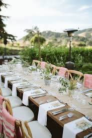 Rehearsal dinners tend to be one of the last things that my clients worry about. An Elegant Summer Wedding On The California Coast Outdoor Rehearsal Dinner Dinner Decoration Summer Wedding